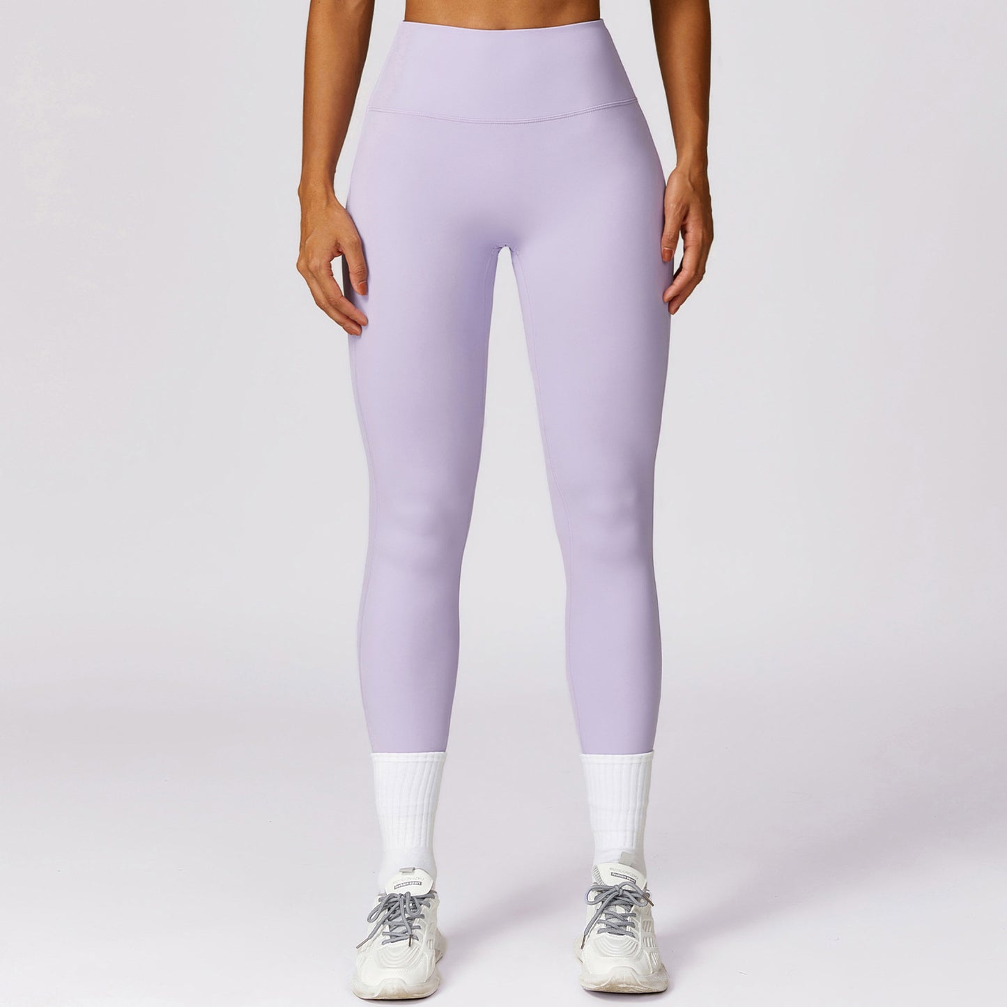 Hurtigtørrende Nude Feel Hip Raise Yoga Leggings til Kvinder