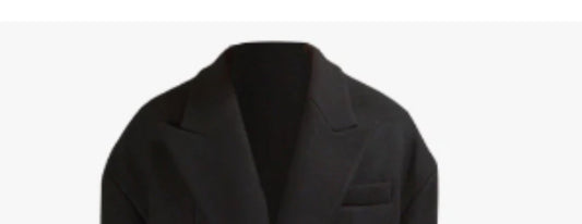 Loose Profile Long Below The Knee Overcoat Coat For Men