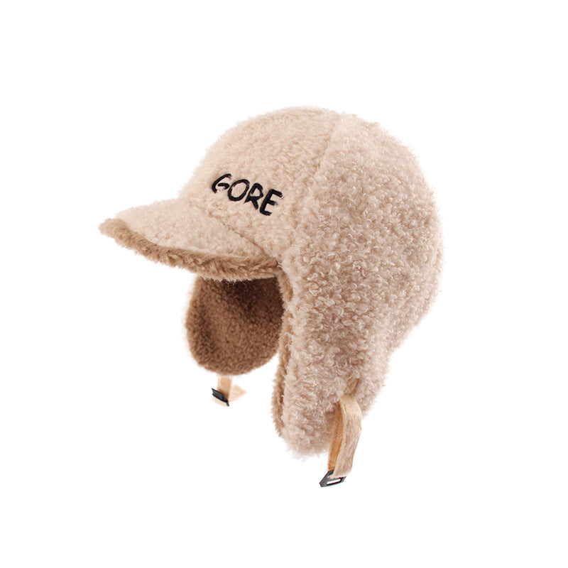 Lamb Wool Fleece Warm  Women Cycling