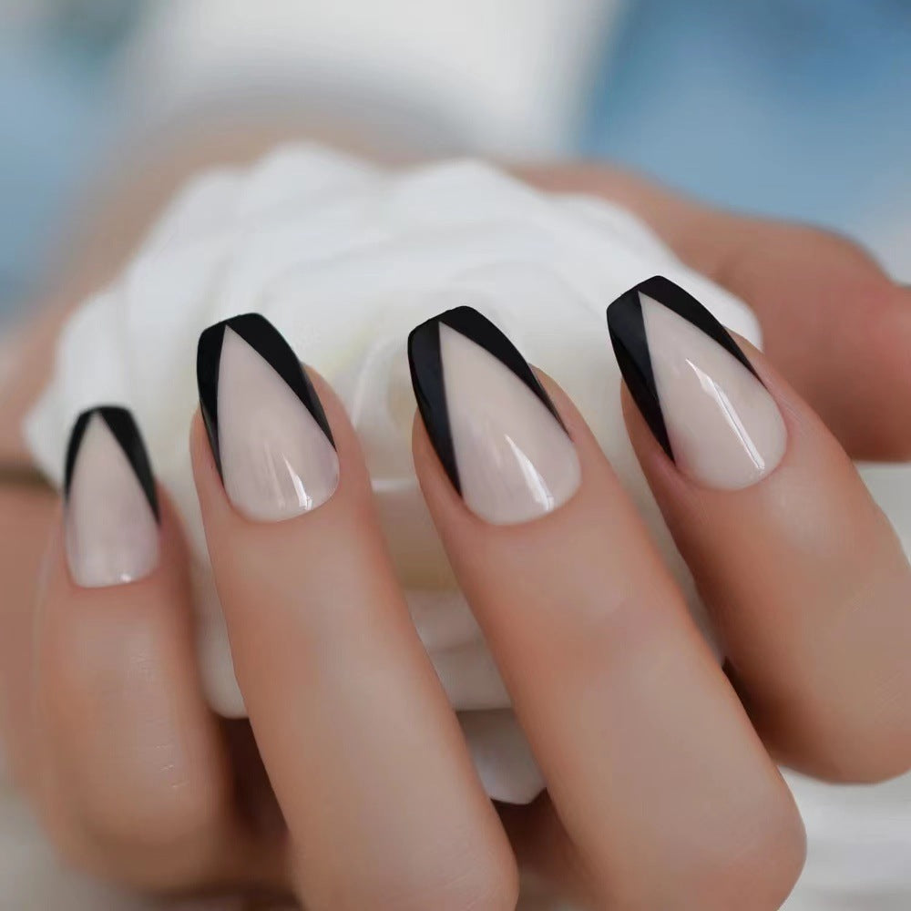 Removable Wear Nail Art Ballet A Fake Nail Patch