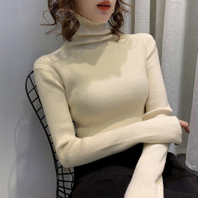 Thickened Starry Rhinestone Knitted Sweater
