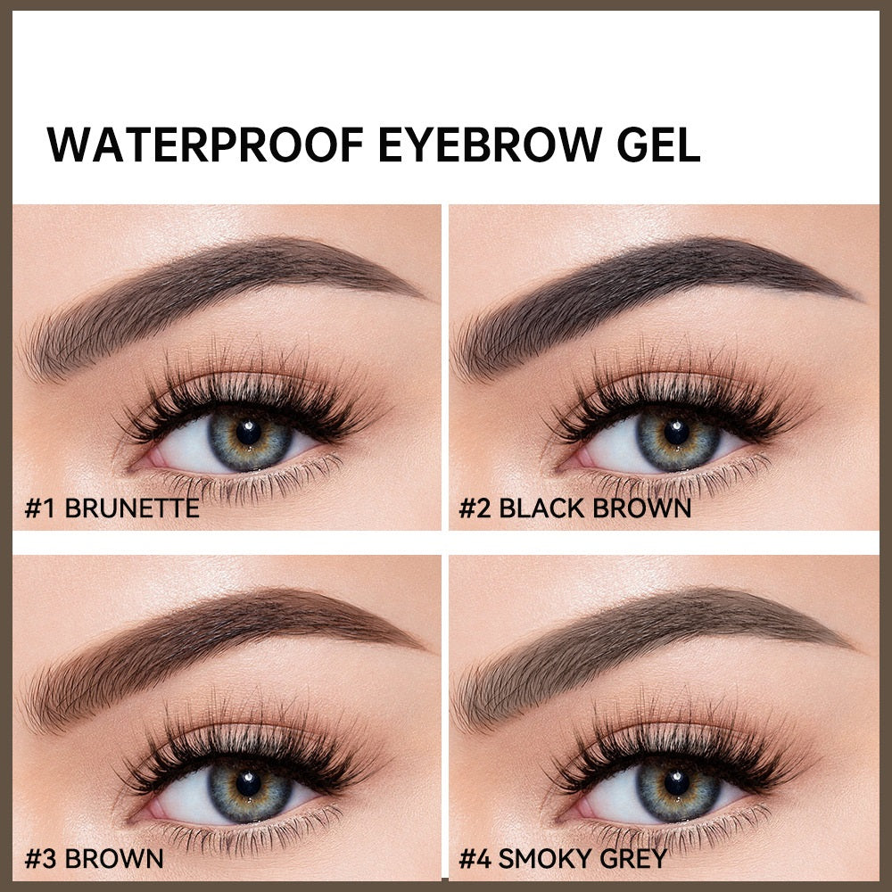 Waterproof Eyebrow Gel Suit Easy Thrush Anti-sweat Durable Not Easy To Makeup