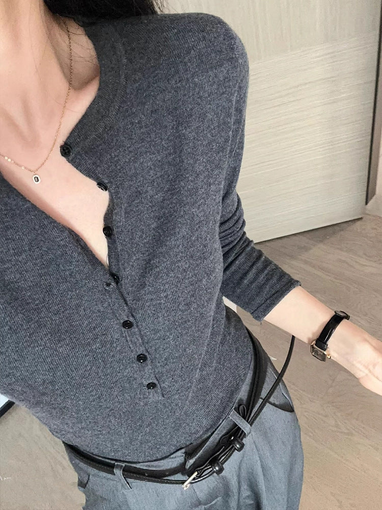 Ny Slim Fit Indertøj Langærmet Dame