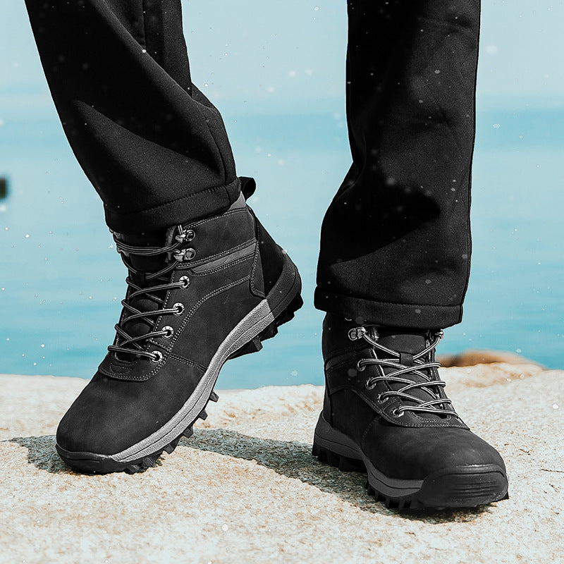 The New Autumn Winter Martin Boots Cross Border With Fleece