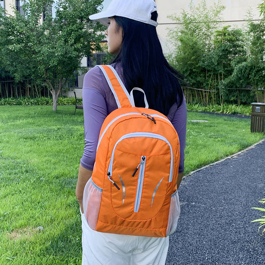 Outdoor Leisure Sports Backpack Portable Large Capacity Folding Bag