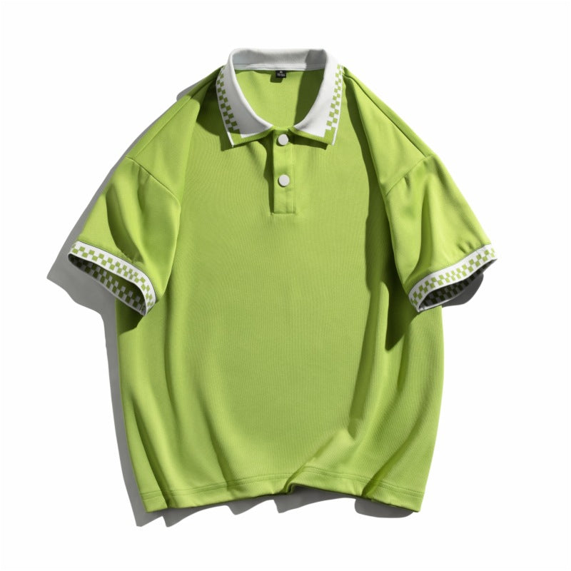Trendy Simple Fashion Summer New Short-sleeved T-shirt For Men