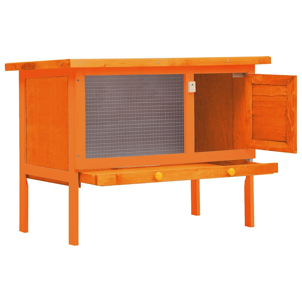 Rabbit hutch, small animal house, rabbit hutch, 1 level,   rabbit hutch 1
