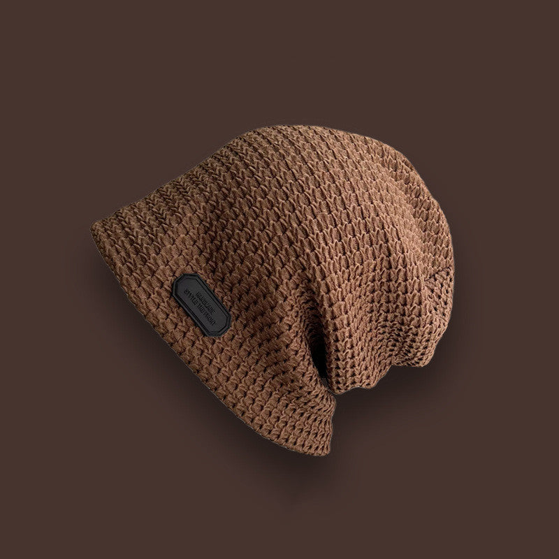 Baotou Ladies Mesh Face Small Pile Pile Hat