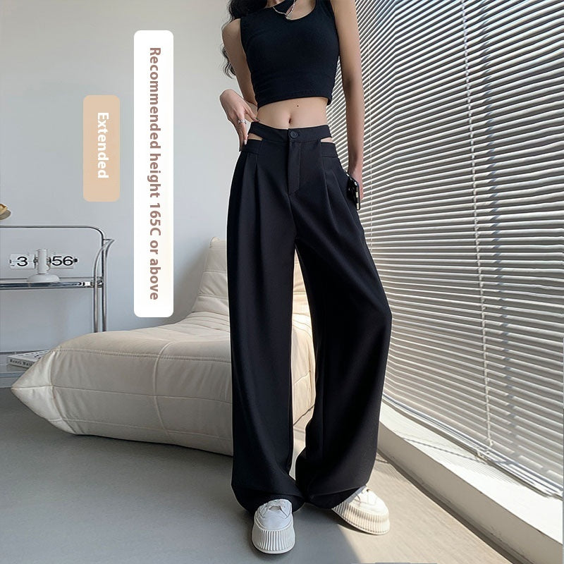 Design Sense Midriff Outfit Suit Pants For Women