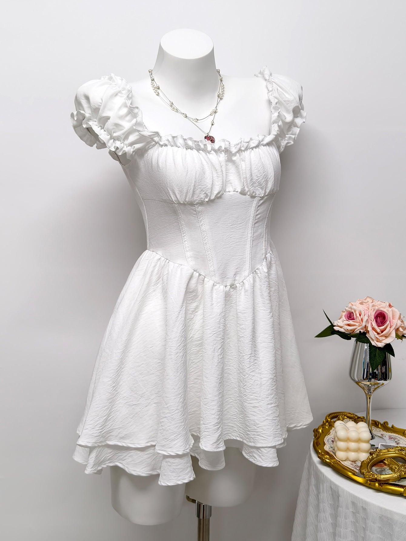 Fresh Sweet And Versatile Womens Dress