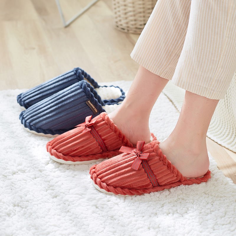 Home Cute Warm Thick-soled Non-slip Slippers
