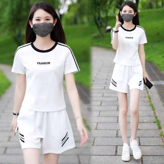 New Summer Womens Sportswear Set For Ladies
