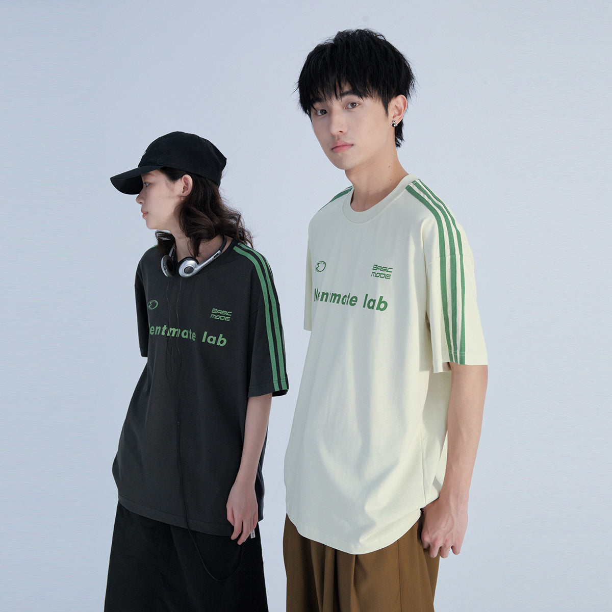 Summer Sports Style T-shirt Men And Women Unisex All-match Leisure