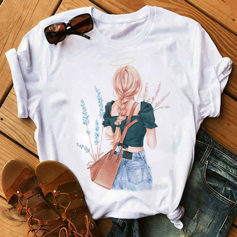 Sunflower Black T-Shirt Loose Short Sleeve T-Shirt