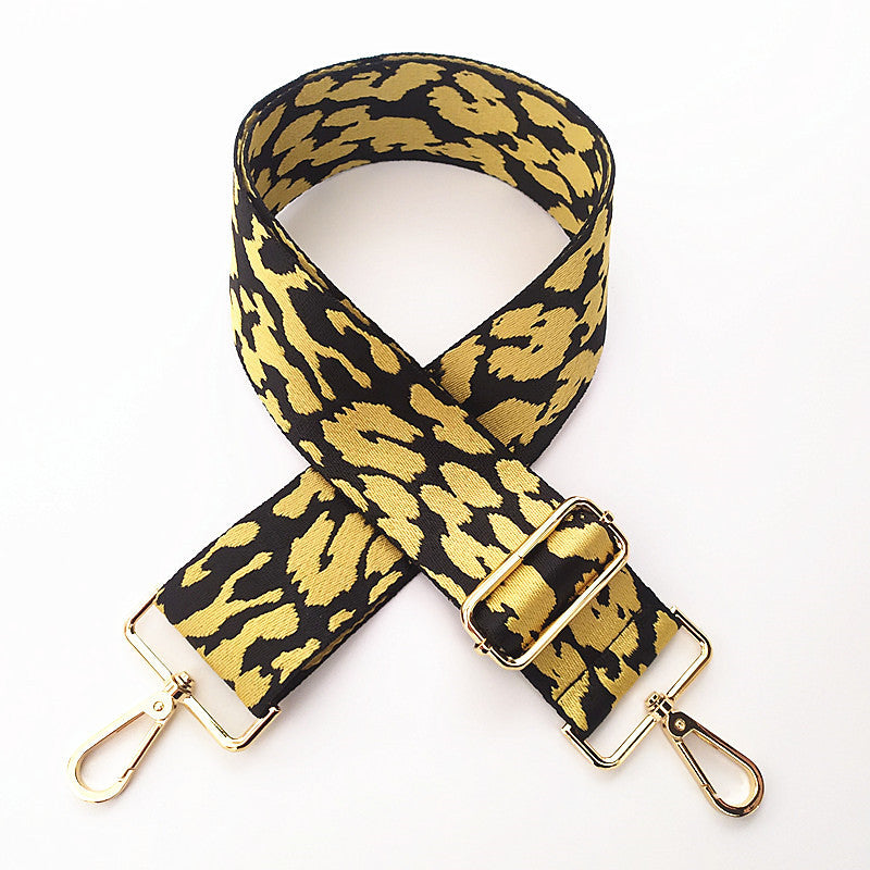 Wide Shoulder Strap Accessory Embroidery