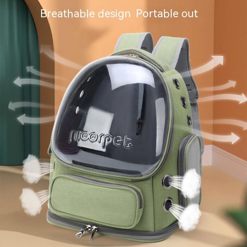 Outdoor Portable Breathable Space Pet Cabin Backpack