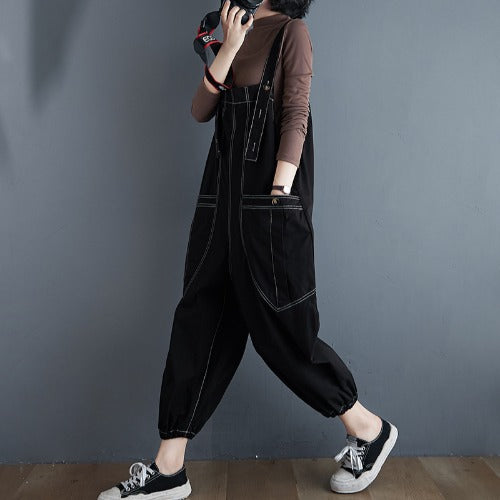 Løse plus size-overalls til kraftige MM-typer