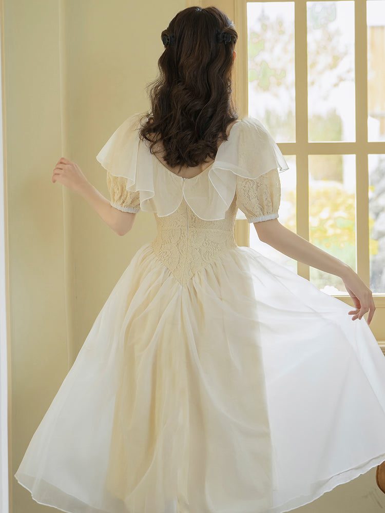 Sweet And Romantic Retro French Fairy Dress
