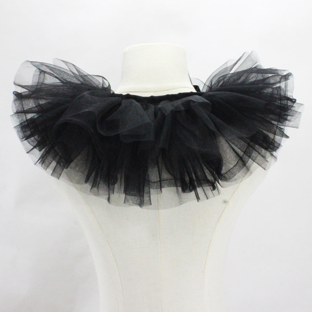 Decorative Collar Multifunctional Mesh Photography Props