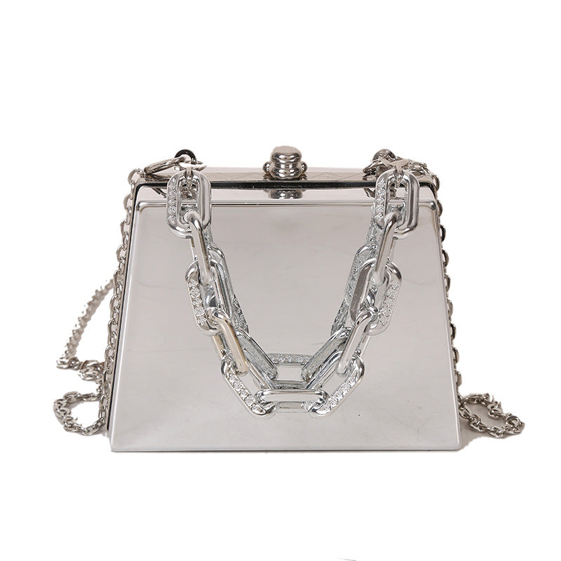Net Red Girl Chain Shoulder Box Bag