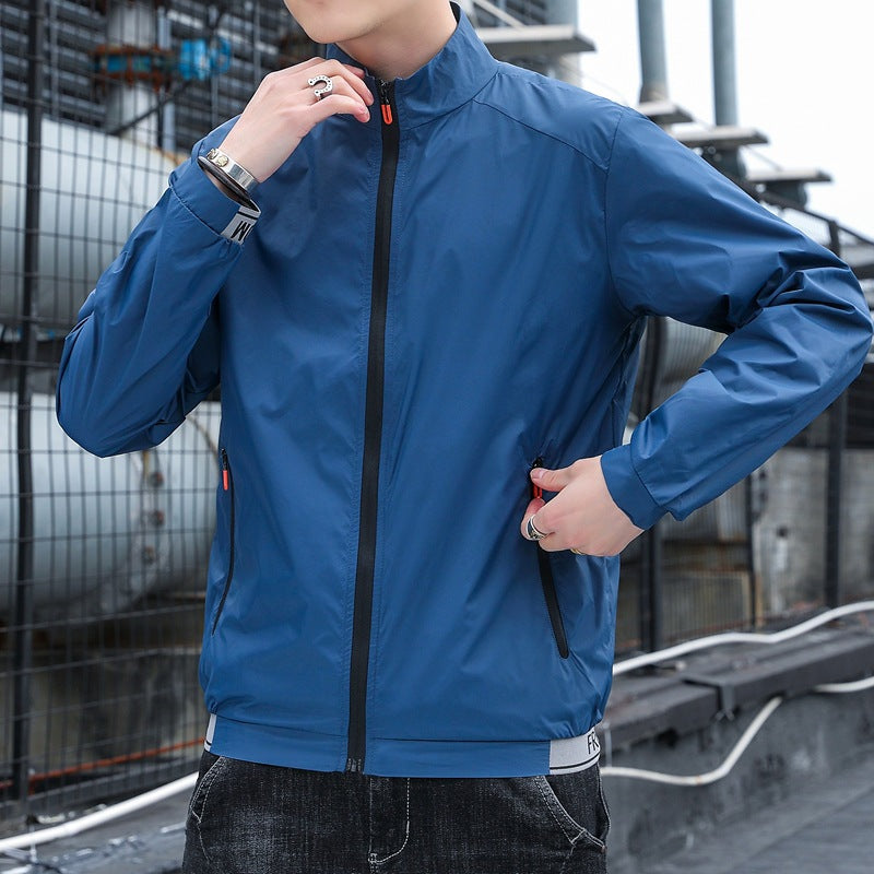 Men's Lapel Casual UV Protection Jacket