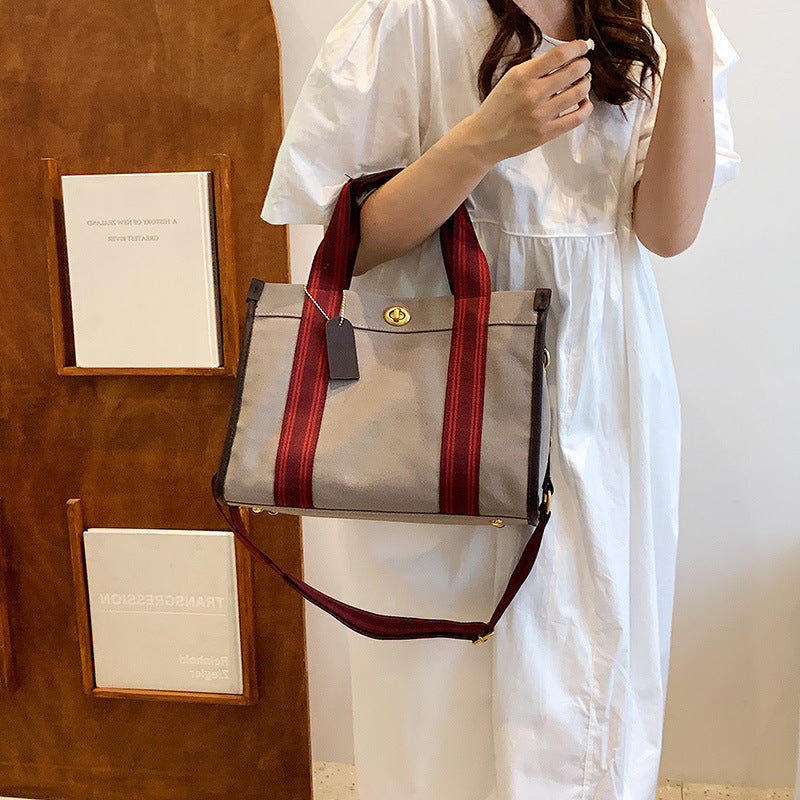 Women's Fashion Casual Large Capacity Canvas Bag