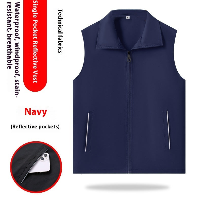 High-end Vest Outdoor Reflective Vest Overalls
