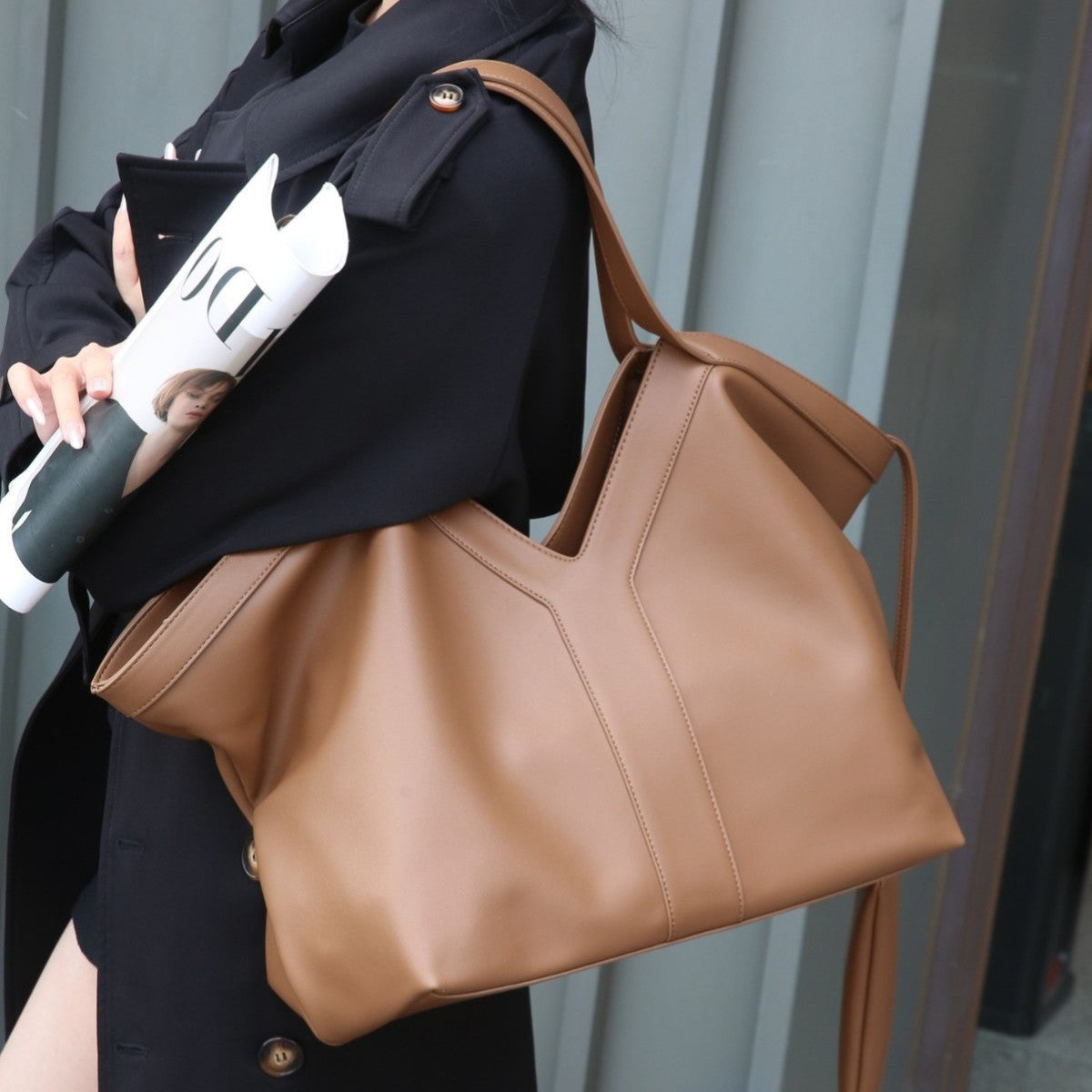 Niche All-match Large Capacity Totes Leisure Commute Shoulder Bag