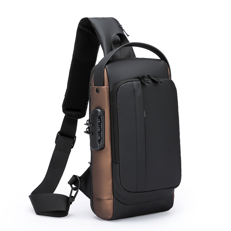 Fashionable Men's Waterproof Shoulder Bag Sports