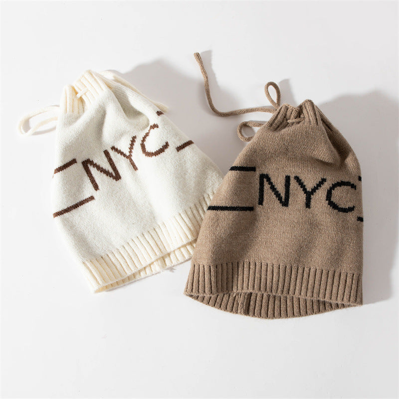 Cute Concave Shape Warm Ear Hat
