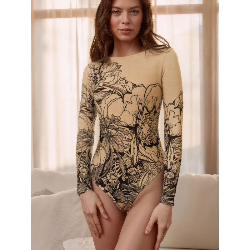European And American One-piece Bikini Russian Swimsuit