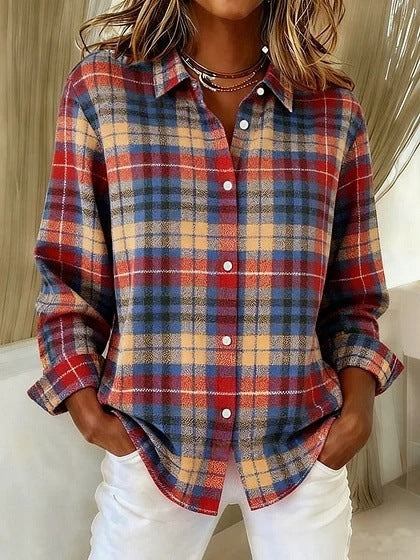 Summer Mysterious Totem Print Long Sleeve Shirt Women's Top