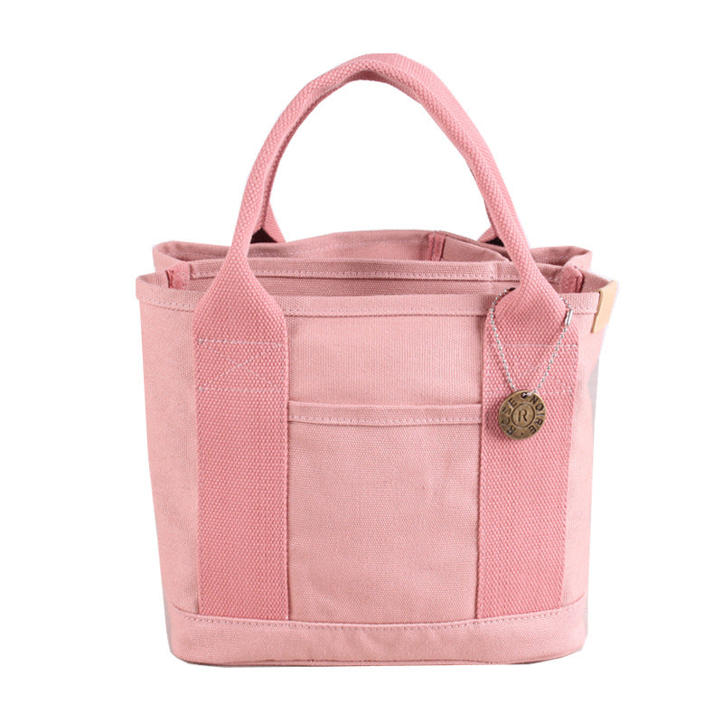 Fashionable High-end Canvas Lunch Tote Bag