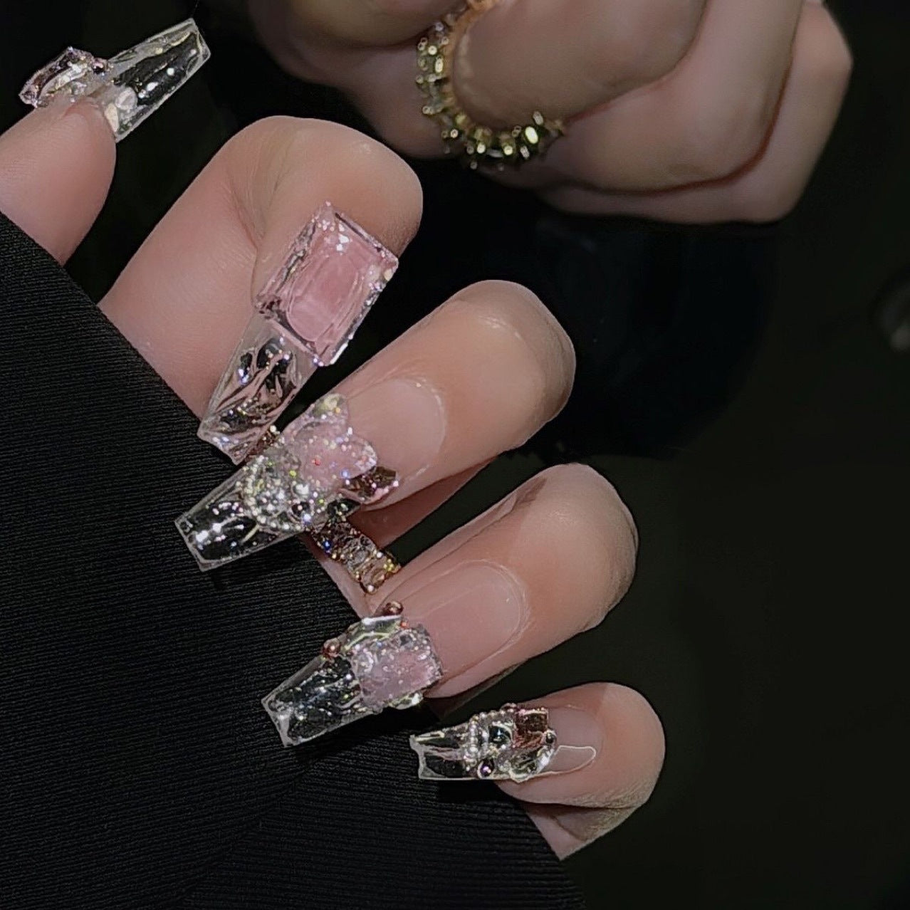 Diamond Girl Pure Desire For Hand-wear Nail Pure Desire Wind Mush Ice White Disassembly Manicure