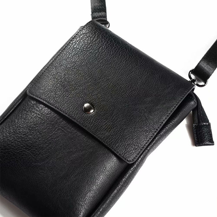 Pure Color Small Square Bag Fashion Casual Messenger