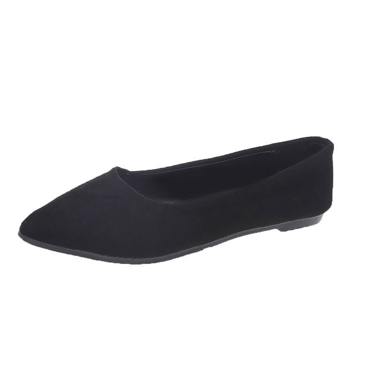 Fashion Flat Pointed Toe Shoes Leopard Print Women Flat Pumps