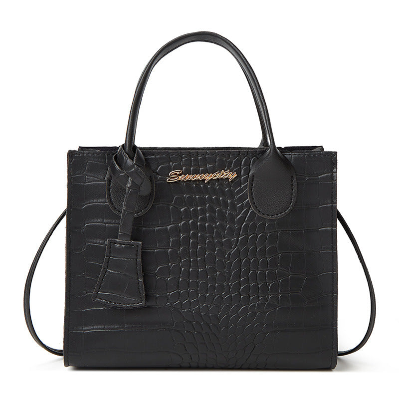 Pattern Letter Label Candy Color Pendant Birkin Bag
