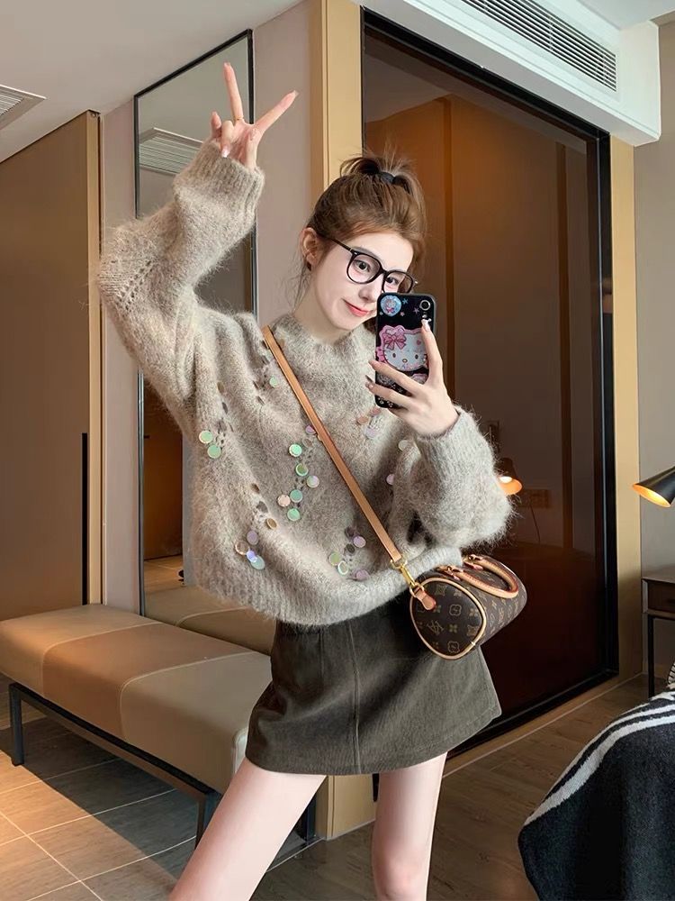 Heavyweight Understated Yet Luxurious Design The Maillard Sweater Set