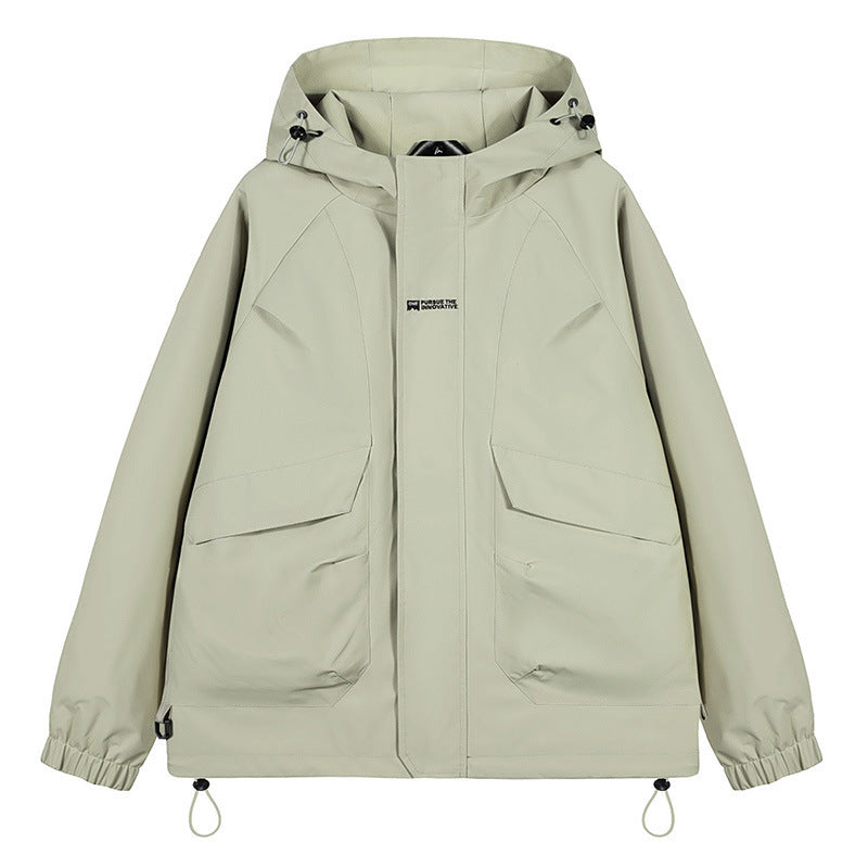 Outdoor Casual Sports Hooded Windproof Jacket