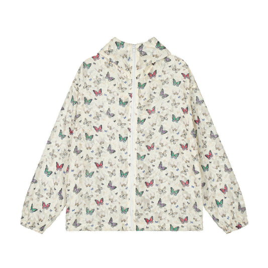 Men's Sun Protection Clothing Niche Design Full Printed Butterfly