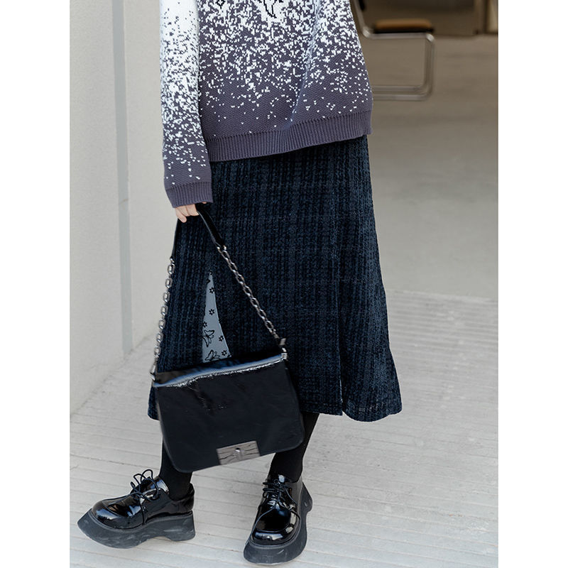 Women's Mid-length High Waist Slimming Skirt