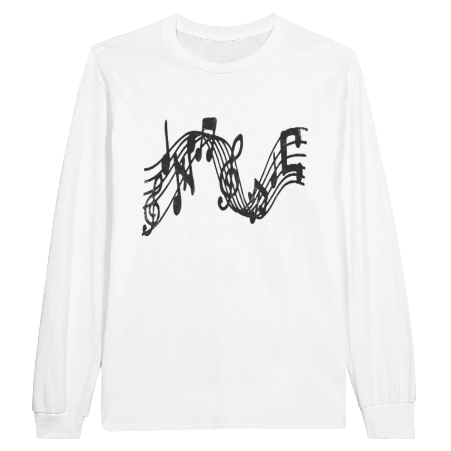 Ensfarvet rundhalset sweater til mænd og kvinder, løs pasform