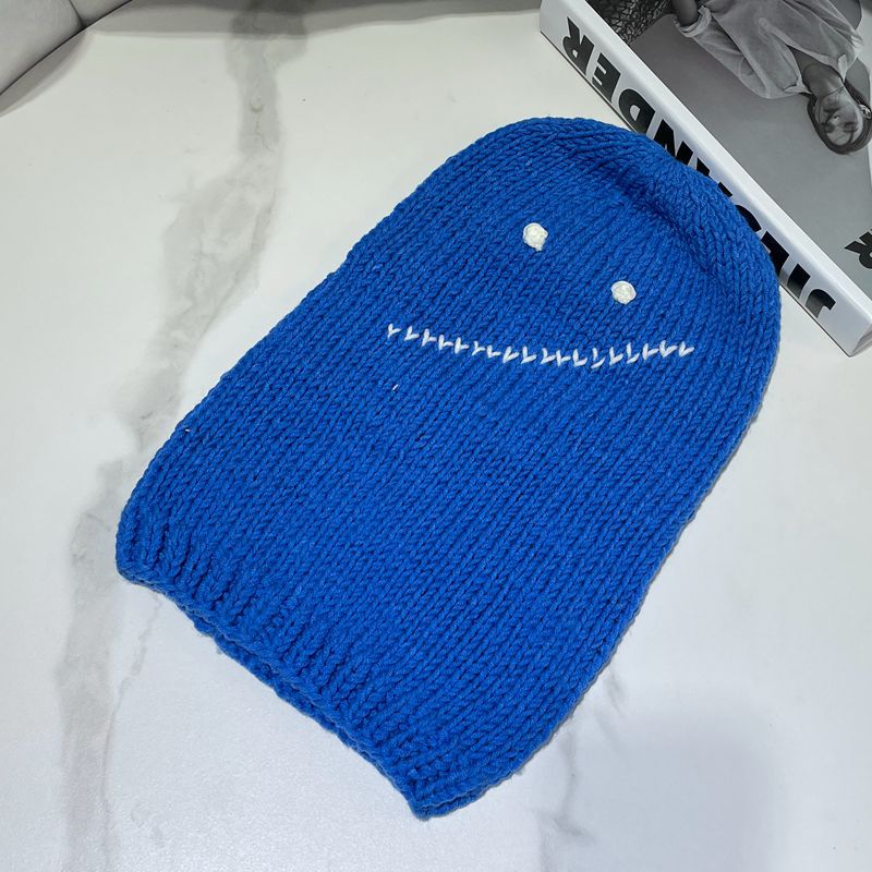 Cute Warm Ear Protection Wool Beanie Pullover