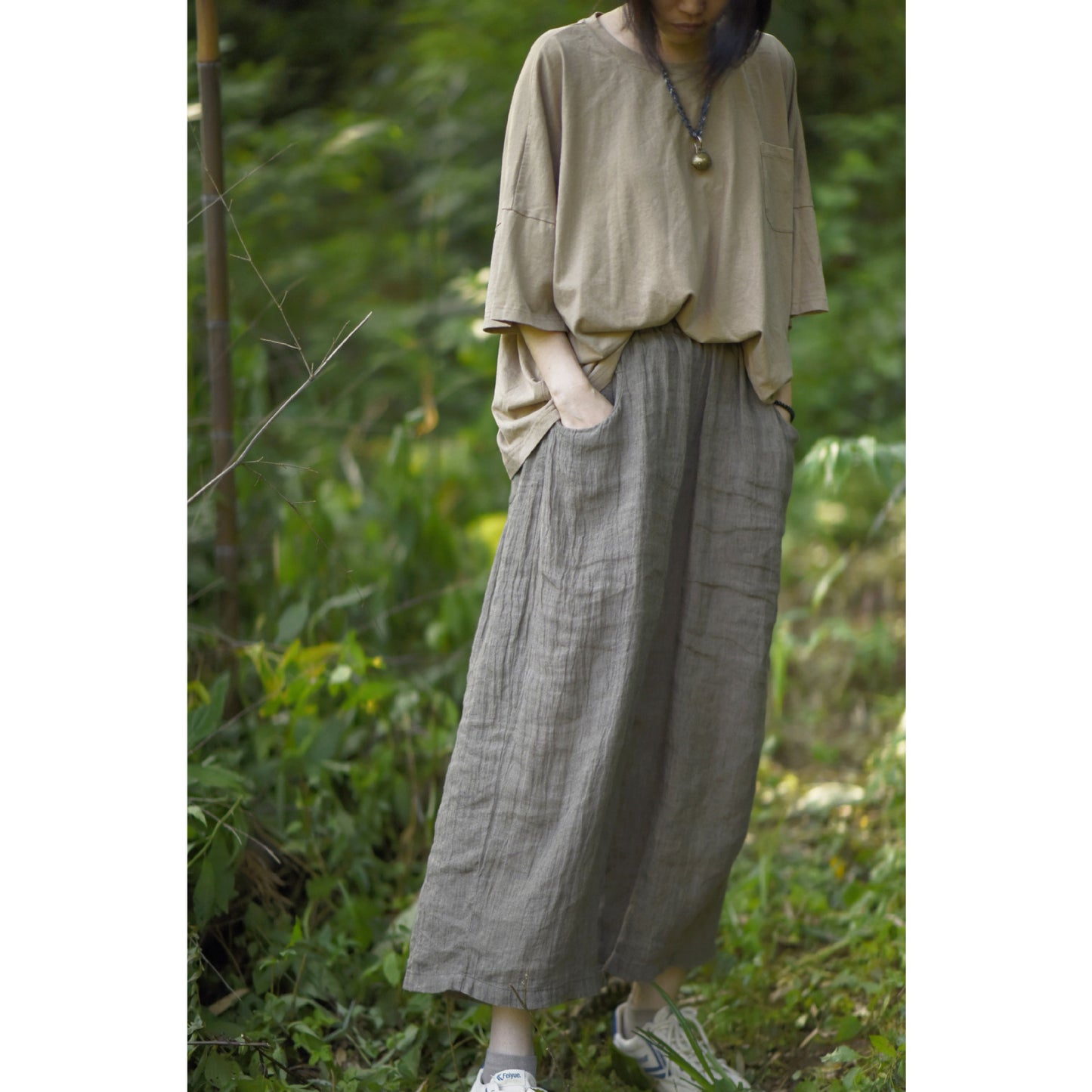 Women's Linen Simple Loose Casual Pants