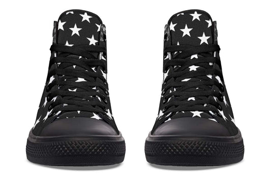 Printed Couple High-top Canvas Shoes