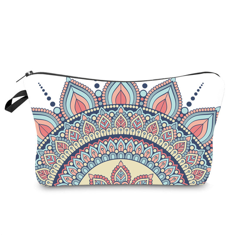 Mandala Print Pattern Travel Storage Bag