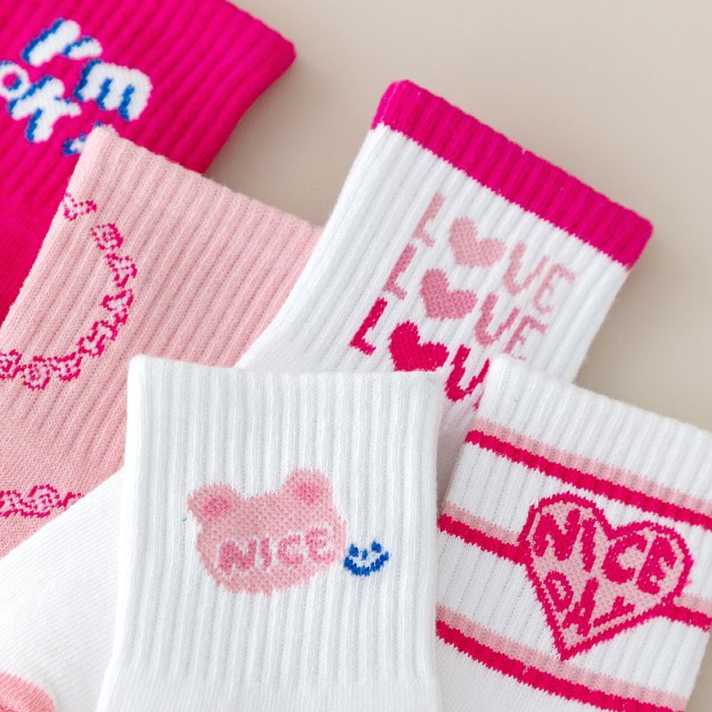 Breathable Cotton Socks For Kids Perfect For Spring And Fall