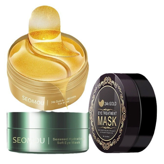 24K Dark Circles Moisturizing Seaweed Eye Mask 60 Pieces