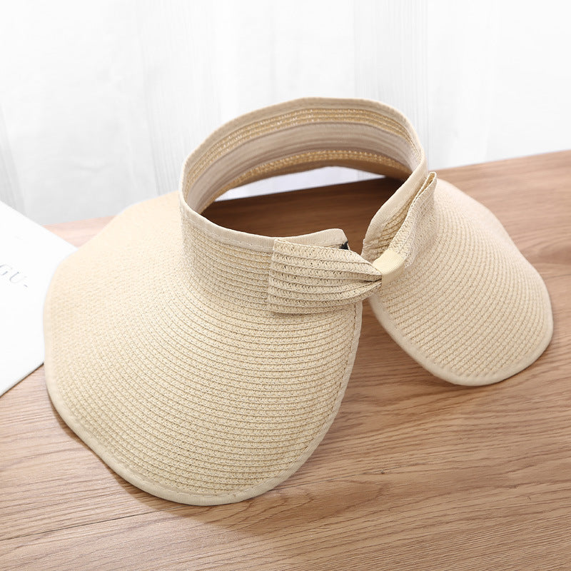 Summer Foldable Air Top Sun-proof Sun Portable Straw Hat