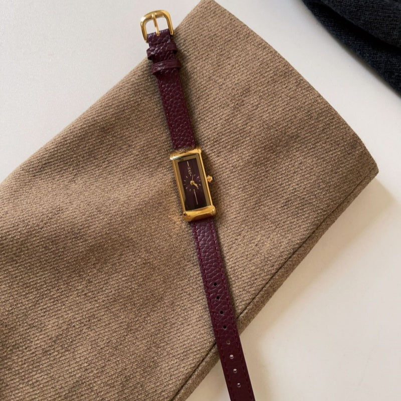 Best-selling Ankla Red New Year Watch For Women Vintage Style